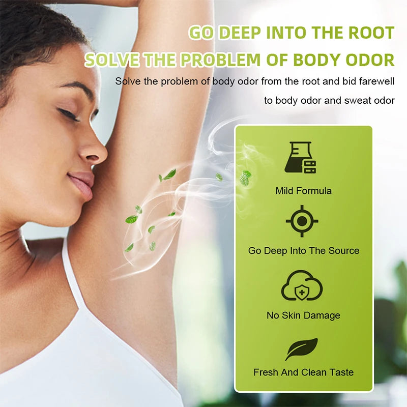 Body Odor Remove Cream Refreshing Antiperspirant Lasting Aroma Underarm Bad Smell Sweating Remove Armpit Deodorant Body Care